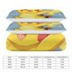 thumbnail image 3 of Dancing Pikachu 3 Piece Sets Full/Queen Size - Reversible Microfiber Quilts with Shams Soft Lightweight Bedspread Coverlet Comforter for All Season Bed Sheets, 3 of 4