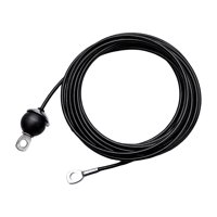 Magideal - Máquina De Cable De Cuerda De Alambre De Acero 7X19 Cadena De Alambre Cable De Polea De Fitness De Hilo De 78.7 Pulgadas Para Gimnasio, Sistema De , No Ajustable