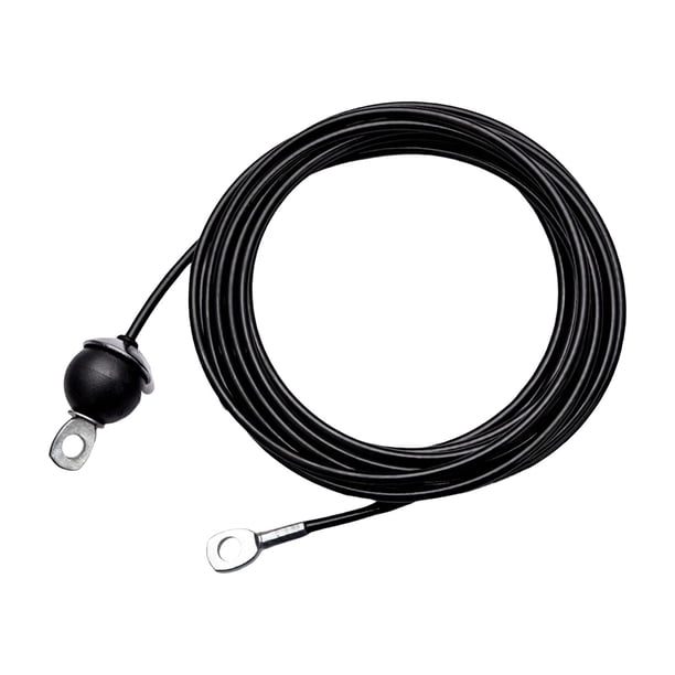 Máquina de cable de cuerda de alambre de acero 7x19 Cadena de alambre Cable de polea de fitness de hilo de 78.7 pulgadas para gimnasio, sistema de , No Ajustable