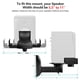 thumbnail image 2 of Soportes de pared para altavoces de gran tamaño WALI SWM201 (25 kg), 2 of 6