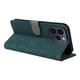 thumbnail image 3 of Funda Billetera para iPhone 14 Pro Max con Soporte - Cartera de Cuero con Ranuras Verde, 3 of 5