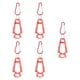 thumbnail image 4 of 5 Clips para Guantes de Exterior, Gancho Multiusos, Soporte para Clips para Guantes, Clip para Guantes Antipérdida, Clip Anticaída para Exteriores Par Rojo, 4 of 5