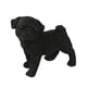 thumbnail image 5 of Estatua De Perro En Miniatura De Pug Para Salpicadero De Coche, Sala De Estar, Color Negro, 5 of 5