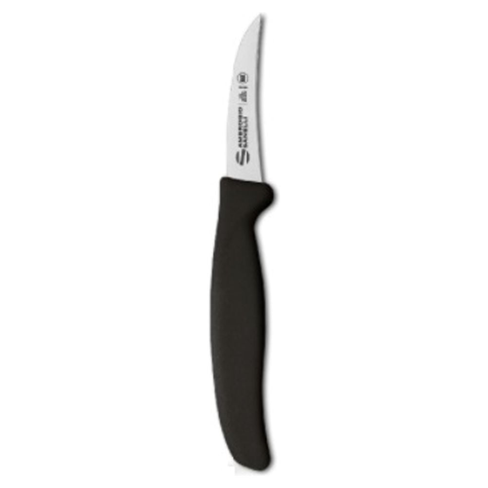 Ekipotel - Cuchillo Torneador Italiano Negro 7 Cm.