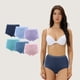thumbnail image 1 of Pack de 6 Calzones Tiro Alto Algodón Mujer, 1 of 8