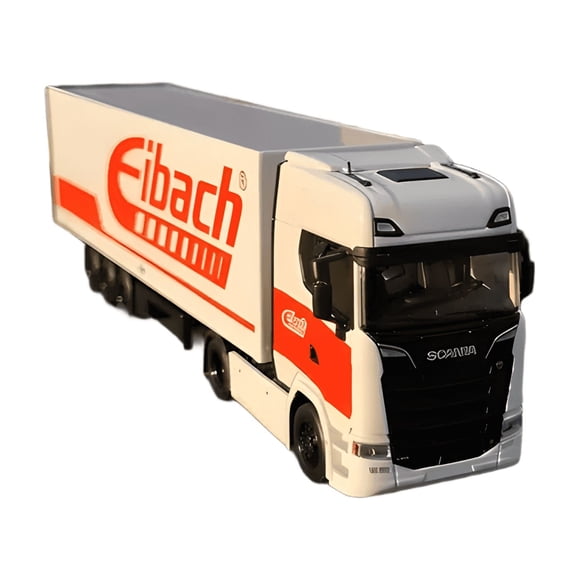 Camión Scania transporte Eibach escala 1:43