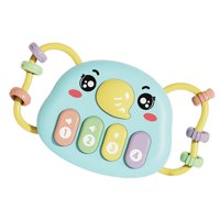 Magideal - Juguetes Musicales Con Luces, Juegos Sensoriales, Campanilla Bonita Para Niños Pequeños, Niñas, Niños, Piano Azul