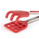 thumbnail image 3 of Pinzas de cocina Tovolo Easy-Grip Mini de acero inoxidable Cayenne, 3 of 5