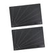thumbnail image 3 of 2 Alfombrillas De Corte Almohadillas De Corte Tablas De Cortar Para Modelos De Cuero Proyectos De Arte Diy Color Negro, 3 of 5