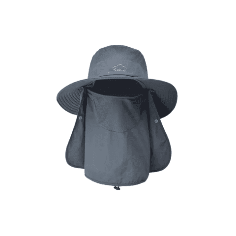 Genérico - Sombrero Boonie Legionario Protección Solar Gris