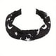 thumbnail image 1 of Cute Halloween Headband with Cartoon Ghost Print and Criss Cross Design - Perfect for Pumpkin and Spider Web Lovers, 1 of 5