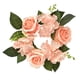 thumbnail image 1 of Coronas De Anillo De Vela Navideña Para Velas Cónicas Para Sala De Estar, Boda De Navidad, Rosa Claro, 1 of 5