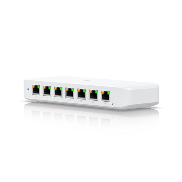 Switch Ubiquiti USW-Ultra 8 Puertos PoE GbE blanco