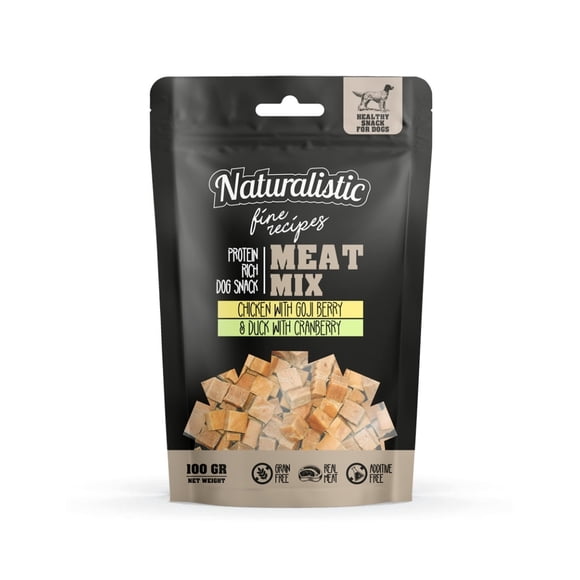 Meatmix Chicken W/ Goji Berry & Duck W/ Cranberry 100 Gr