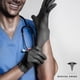 thumbnail image 3 of Guantes desechables Medguy de nitrilo negro, 4,5 mil, 100 unidades, 3 of 7