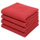 thumbnail image 1 of Paños de Cocina Homaxy Algodón Pack de 4 33 x 71 cm Rojo Ladrillo, 1 of 7