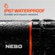 thumbnail image 3 of Linterna NEBO SLYDE KING de altos lúmenes recargable a prueba de agua, 3 of 7