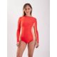 thumbnail image 3 of Traje de Baño Surf Daikiri Mujer Manga Larga Pantaleta Naranjo Rojo Protección UV50+, 3 of 3