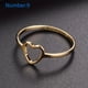thumbnail image 1 of 1pc Heart Ring for Men - Trendy and Stylish Hollow Out Design for Daily Wear and Gift Giving - Perfect Birthday or Holiday Gift for Boyfriends, 1 of 5