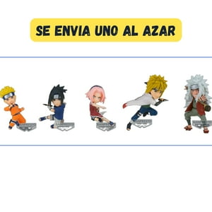 Banpresto - Figura Naruto World Collectable Blanco