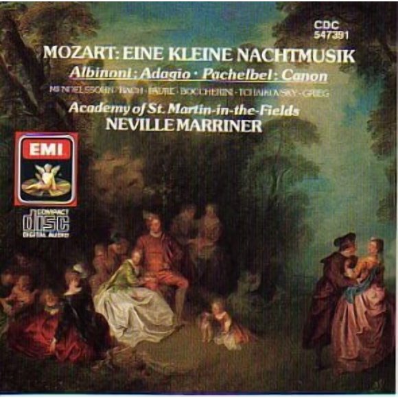 CD EMI Mozart Eine Kleine Nachtmusik y Selecciones Clásicas