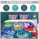 thumbnail image 5 of x165 Inside Out 2 Bed Duvet Cover Microfiber Bedding Sets 3D Printed Lightweight 3 Piece Comforter Sets, 1 Duvet Cover And 2 Pillow Shams for Kids Boys Girls 79"x90" jn165, 5 of 5