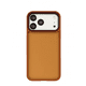 thumbnail image 1 of Carcasa Antigolpes Matte Borde Color Compatible Con iPhone 17 Pro Max Marron, 1 of 3