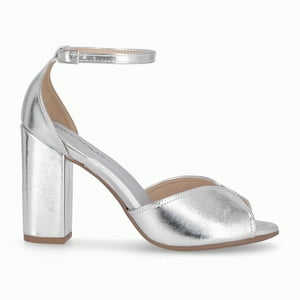 Sandalia Mujer Plata Rafa 48 Piccadilly