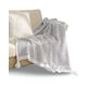 thumbnail image 1 of Mantas para sofas camas u oficinas con pompon 130x150 cm Gris, 1 of 4