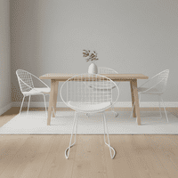 Sm Chile - Sillas Y Muebles - Set De 4 Sillas Blancas Para Living O Terraza