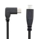 thumbnail image 3 of Tipo-c usb 90 grados macho a usb-c cable de extensión macho cable de extensión 0.3m, 3 of 5