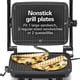 thumbnail image 3 of Sandwichera y parrilla eléctrica para interiores Panini Press Hamilton Beach 25460AG, 3 of 8