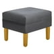 thumbnail image 2 of Pouf Sky 1c Felpa 01 Gris, 2 of 3