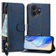 thumbnail image 2 of Funda Billetera Cremallera para TCL NxtPaper 70 Pro con Porta Tarjetas, Soporte y Correa Azul, 2 of 5