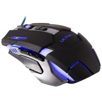 Ultra - Mouse Gamer Usb 6B 1800Dpi Iluminado Negro X10
