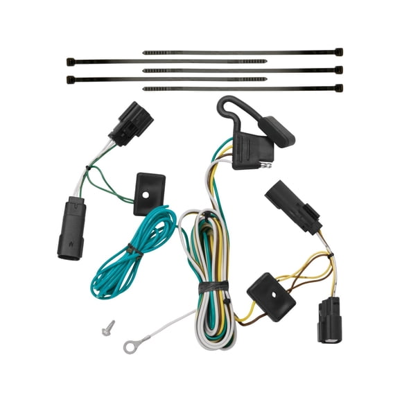 Arnés con conector en T Tekonsha T-One® plano en 4 direcciones para Ford Flex