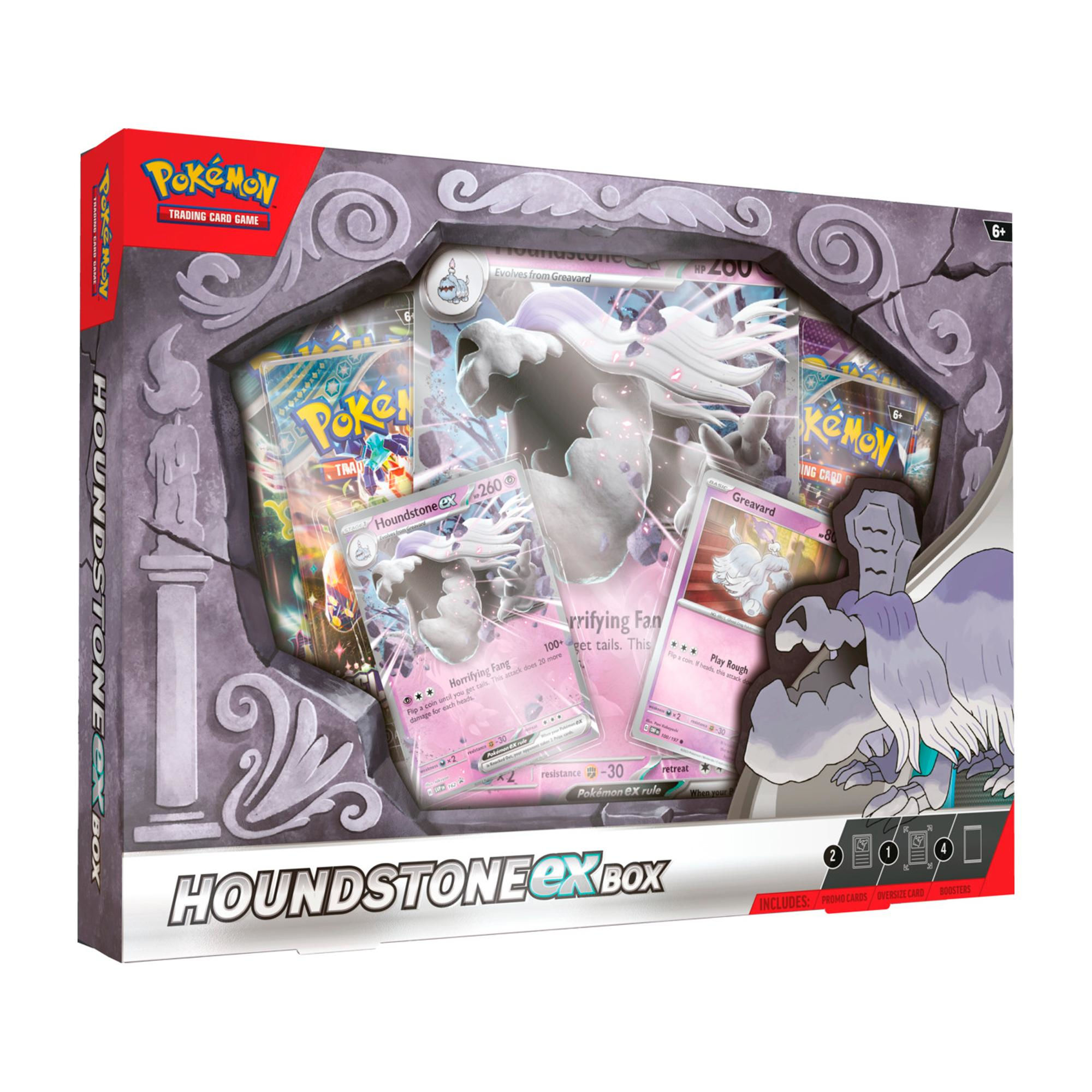 Pokemon Tcg Houndstone Ex Box Español