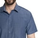 thumbnail image 4 of Camisa Hombre Manga Corta Dobby Sport Cuello Semi Italiano, 4 of 7