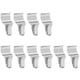 thumbnail image 1 of Securely Hang Your Decorations with 10pcs Heavy Duty Stainless Steel Vinyl Siding Hooks - No Holes Needed!, 1 of 4