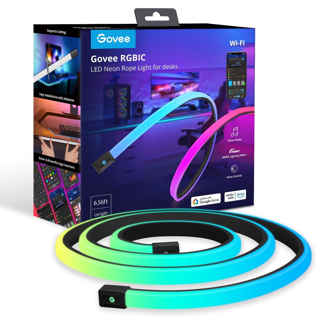 Tira Led Neon Govee Rgbic 200 Cm Wifi