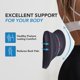 thumbnail image 5 of Almohada de soporte lumbar Lofty Aim para coche, silla de oficina, etc., 5 of 9