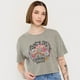 thumbnail image 3 of Polera Mujer Fun M/C Crop Verde Acid Wash Corona, 3 of 5