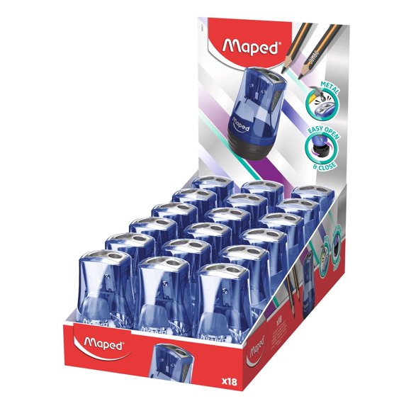 Sacapuntas Maped Tonic de doble orificio metálico