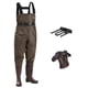 thumbnail image 1 of Pantalón impermeable de pesca FISHINGSIR con botas, 1 of 6