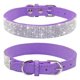 thumbnail image 1 of Collar para perro con diamantes de imitación Haoyueer Cute Dazzling Sparkling Purple, 1 of 4