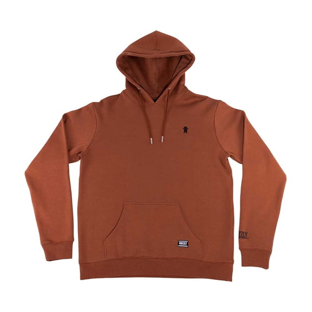 Polerón Hombre Grizzly Griptape Embroidered OG Bear Café Latte