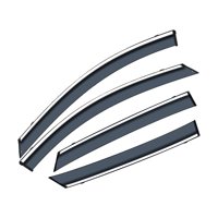 Magideal - 4X Parasol Para Ventana De Coche, Parasol Para Ventilación, Cubierta Protectora Para Lluvia, Parasoles, Refugios, Accesorios Para Toldos, Parasol Para