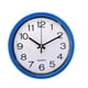 thumbnail image 2 of Reloj De Pared Redondo Decorativo Mural Muralla Marco Blanco, 2 of 2