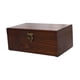 thumbnail image 2 of Caja De Costura De Madera Con Tapa Y Compartimentos, Organizador De Suministros De Costura Vacíos, 2 of 5