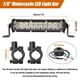 thumbnail image 2 of Barra de Luz LED para Moto de Cross 60W 2500LM Universal para Manubrio 7/8", 2 of 9